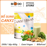 Canxi Vegan Bổ Sung Canxi Cho Bé 420g - BiDoFood - Thuần thực vật