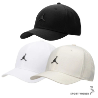 Nike 帽子 老帽 Jordan 金屬 黑/白 FD5186-010/FD5186-100