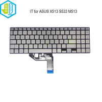 New Italian Backlight Keyboard For ASUS Vivobook S15 S533 X513 M513 M513UA X513EA S533F S533EA IT Euro Laptop Keyboards 562BIT00