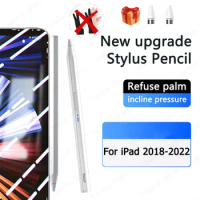 Stylus for iPad Pencil 2022 2021 2020 2019 2018 Tablet Pens Palm Rejection Magnetic for Apple Pencil 2 1 Air 5 4 Pro 11 12 9 Pen