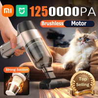 Xiaomi MIJIA 1250000PA Wireless Vacuum Cleaner 4 in1 Hand held Portable Cleaners for Home Appliance Powerful Clean Machine Car