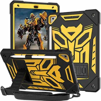 IPad Case for IPad 9th 8th 7th Gen IPad10.2 Case 2021 with Pencil Holder Kickstand Shoulder Strap Sturdy Durable Shockproof Drop