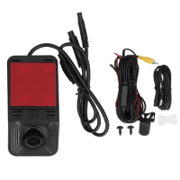 Dashboard Recorder Dual Lens USB Connection Motion Detection Loop Recording Car Camera ADAS Warning for Android Navigation