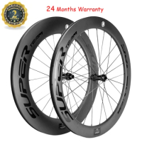 700C 60MM+88MM Disc Brake Carbon Wheelset Superteam Tubeless Carbon Wheels Cycling Wheels