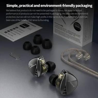 CCA POLARIS WITH MIC DYNAMIC DRIVER HIFI DUAL CAVITY NOISE CANCELLING