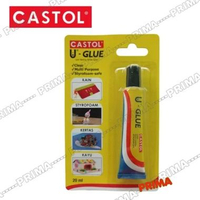 LEM GABUS/ LEM MULTI FUNGSI / LEM CASTOL UGLUE / LEM U GLUE/ LEM STEREOFOAM 20ml