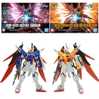 Bandai ZGMF-X42S-Revolution Destiny Gundam Anime HG 1/144 ZGMF-XS Destiny Gundam Action Figure Plastic Model Kit Toys for Boys