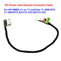 DC Power Jack Harness Connector Cable For HP OMEN 17-an 17-an012dx 17-AN014TX 17-AN013TX 924113-Y23 924113-F23