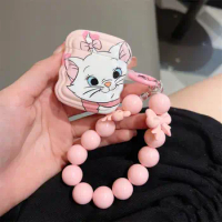 Anime Cartoon Marie Cat Airpods Pro3 Generation Headset Protective Case Iphone 1/2 Bluetooth Headset Case Plush Toys for Girl