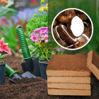 Organic Coconut Coir For Plants Concentrated Seed Starting Mix Seed Starter Soil Block Starter Cactus Potting Coir Pellet
