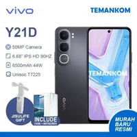 Vivo Y21D RAM 12GB 6+6 Extend RAM 6/128 6GB 128GB Extend RAM 6GB VIVO Y21 D Baru Murah Garansi RESMI