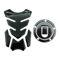 1 Set Motorcycle 3D Fuel Tank Pad Decals For Kawasaki Z750 ZX-6R ZX-9R ZX-10R Z1000 ZRX1200 Gas Cap Cover Pad Stickers Protector