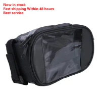 3 Colors Cycling Bicycle Front Frame Pannier Tube Bag Waterproof Mobile Phone Pouch Holder Mountain Bike Mtb Bags