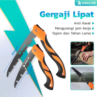gergaji potong ranting 250mm alat pangkas dahan manual/ super tajam gergaji dahan/ ranting kayu poto