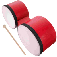 Drum Bongos Percussion Kid Drums Instruments for Kids Wood Toddler Toddlers 1-3