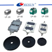 Resun Lp20 Lp40 LP60อุปกรณ์ปั๊มลม LP100ไดอะแฟรมหนังที่ชามหนัง