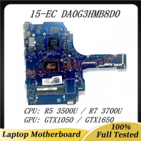 Mainboard L71928-601 L71930-601 For HP 15-EC Laptop Motherboard DA0G3HMB8D0 With R5 3500U/R7 3700U CPU GTX1050/GTX1650 100% Test