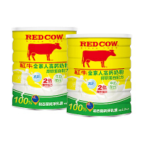 【紅牛】全家人高鈣奶粉膠原蛋白配方2.2kg 超值2罐組