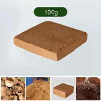1pcs 100g Organic Coconut Coir for Plants Concentrated Seed Starting Mix seed Starter Soil Block Cactus Potting