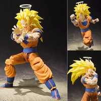 Dragon Ball Z Son Goku Action Figure Anime Super Saiyan 3 SHF Figurine Goku SSJ3 Sh Figuarts Toys Collection Movable Model Gift