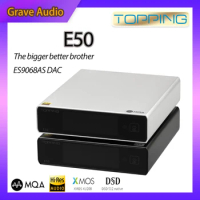 TOPPING E50 MQA Decoder ES9068AS 32Bit/768kHz DSD512 DAC with Remote Control