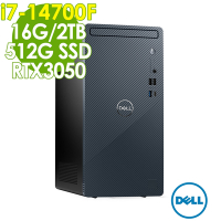 Dell Inspiron 3030T (i7-14700F/16G/2TB+512G SSD/RTX3050-8G/W11P)