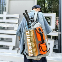 羽球背包 斜背包羽球包 羽毛球包 側背包 運動背包 男女羽毛球球袋 大容量包  戶外後背包獨立鞋位羽毛球包