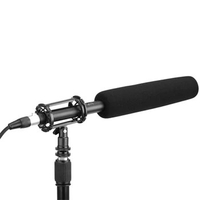 Professional Shotgun Microphone BOYA BY-BM6060L 3-Pin XLR Condenser Microphone for Video Recording/ Interview/ YouTube