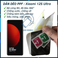 Dán Dẻo PPF trước và sau cho Xiaomi 12S Ultra ( full màn )