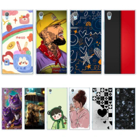 S2 colorful song Soft Silicone Tpu Cover phone Case for Sony Xperia XA1/XA1 Plus