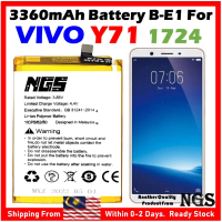 ORl NGS Brand 3360mAh Battery B-E1 Compatible For Vivo Y71 Vivo 1724 with Opening Tools