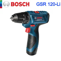 Bosch Professional Cordless Drill GSR 120-Li 12 V System Electric Screwdriver Multi-Function 30Nm Impact Screw Driver Power Tool