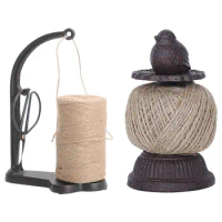 Iron Yarn Ball Winder,Yarn Fiber String Ball Wool Winder Holder Hand Operated, Handheld String Winding Machine,Sewing Accs