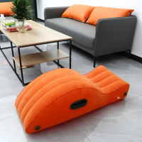 Designer Commercial Furniture Foldable Hotel Sofas Household Bedroom Single Sofa Chair Living Room Dormitory Inflatable Sofa Bed