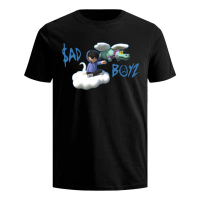 เสื้อยืด 1 ตัว ผ้าฝ้าย 100% Playera Junior H Ct Sad Boyz Corridos Tumbados Hype T-Shirt