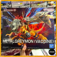 In Stock BANDAI FRS Digimon Adventure Metal Greymon Anime Figure Model Action Toys Assembly Model Figure rise