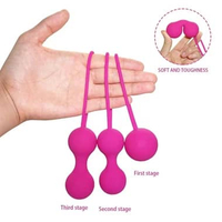 Premium Silicone Kegel Ball With Metal Balls Inside / Bola Senam Kegel Small