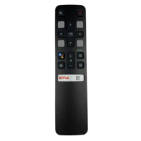 TV Remote Control for TCL 4K Voice LCD TV RC802V FMR1 55P8S 55EP680 Replacement Remote Control