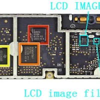 20pair/lot for iPad 4 LCD image IC chip + LCD image filter