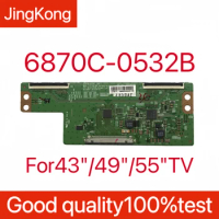 6870C-0532B For 43'' 49'' 55'' TV Tcon 6870C Logic Board TV Board 43/49/55 inch TV placa tv Original T-con Card 6870C 0532B