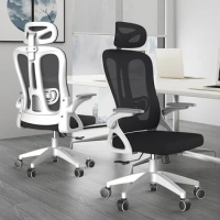 Office Chair Breathable Mesh Computer Chair Ergonomic with Adjustable Lumbar Support and Desk Gaming Chair