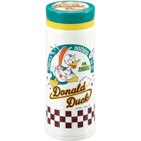 【Pearl】迪士尼 輕量易開不鏽鋼保溫杯隨手瓶 唐老鴨 棒球 350ml(餐具雜貨)(保溫瓶)