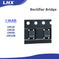 100PCS/LOT UM1B UM2B UM4B UM10B SMD Rectifier Bridge UMB-4 Ultra-thin Bridge Pile Wholesale Distributor Spot Sales