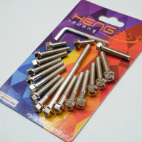 Baut cvt baut mesin 2 KUNCI HEXAGON honda beat scoopy vario 110 CHROME thailand full set lengkap