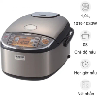 Zojirushi Nồi Cơm Áp Suất Điện Tử Cao Tần NP-HRQ10-XT - 1.0L - Xuất Xứ Nhật Bản