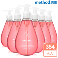 【method 美則】粉紅葡萄柚洗手乳354mlx6(抗菌 洗手 洗手液 香氛)