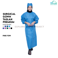 Baju APD Gown Kimoni Taslan