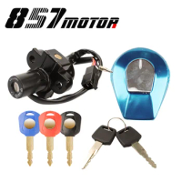 Motorcycle Ignition Fuel Gas Tank Cap Cover Lock For HONDA JADE250 CBX750 CB250 1984-2001 JADE 250