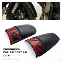 motorcycle front fender mudguard NEW For Trident 660 Trident660 2021 Rear extension