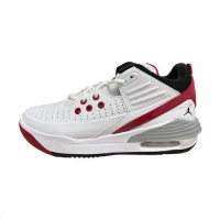 JORDAN MAX AURA 5 WHITE VARSITY RED
